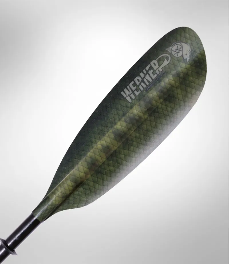 Werner Camano Lever Lock Glass Blades Low Angle Sea Kayak Paddle